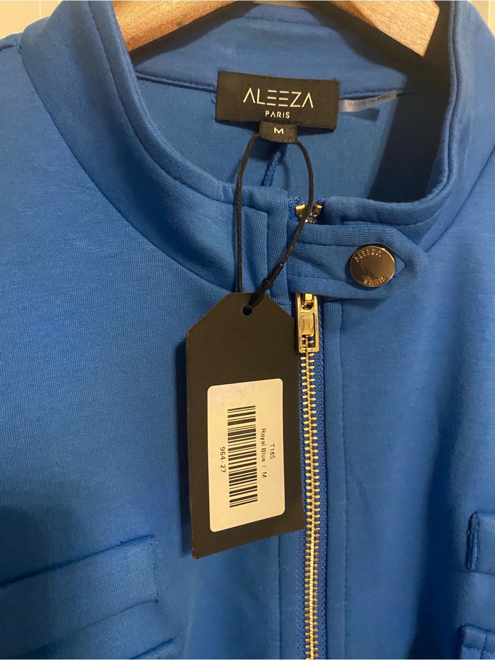 Aleeza Paris - Medium - Soleil Jacket in Royal Blue - Picture 3 of 5